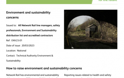 Environment and sustainability concerns