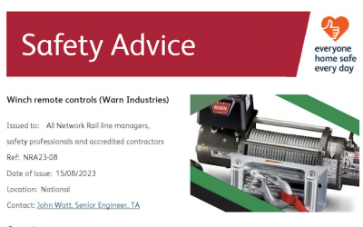 Winch remote controls (Warn Industries)
